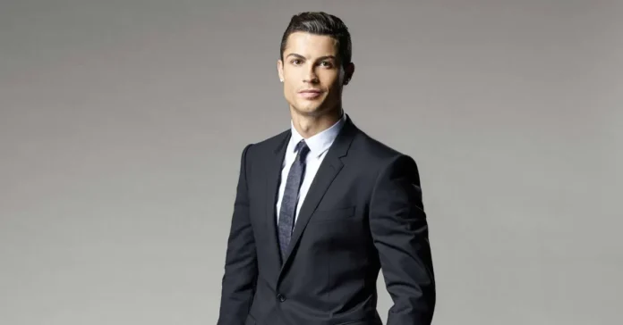 Cristiano Ronaldo with celebgeeks.com