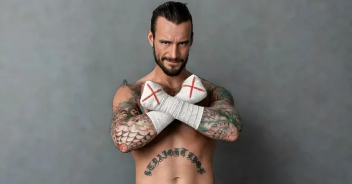 CM Punk with celebgeeks.com