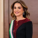 Queen Rania of Jordan with celebgeeks.com