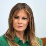 Melania Trump with celebgeeks.com