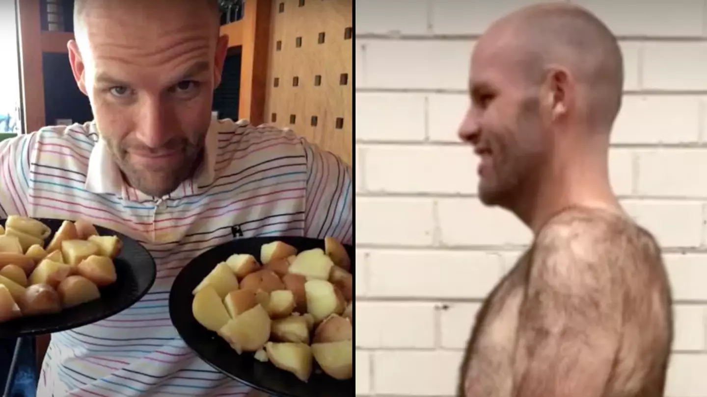 Man who Only Ate Potatoes for an Entire Year Shares Incredible Impact it had on his Body